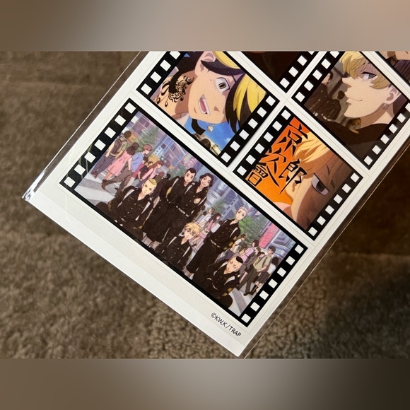 Tokyo Revengers Sticker Sheet Film Reel Anime Japan Exclusive Official Kodansha - Picture 5 of 8